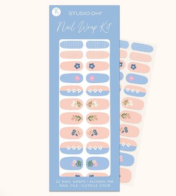 Mani Nail Wrap Kit - Pretty Petals