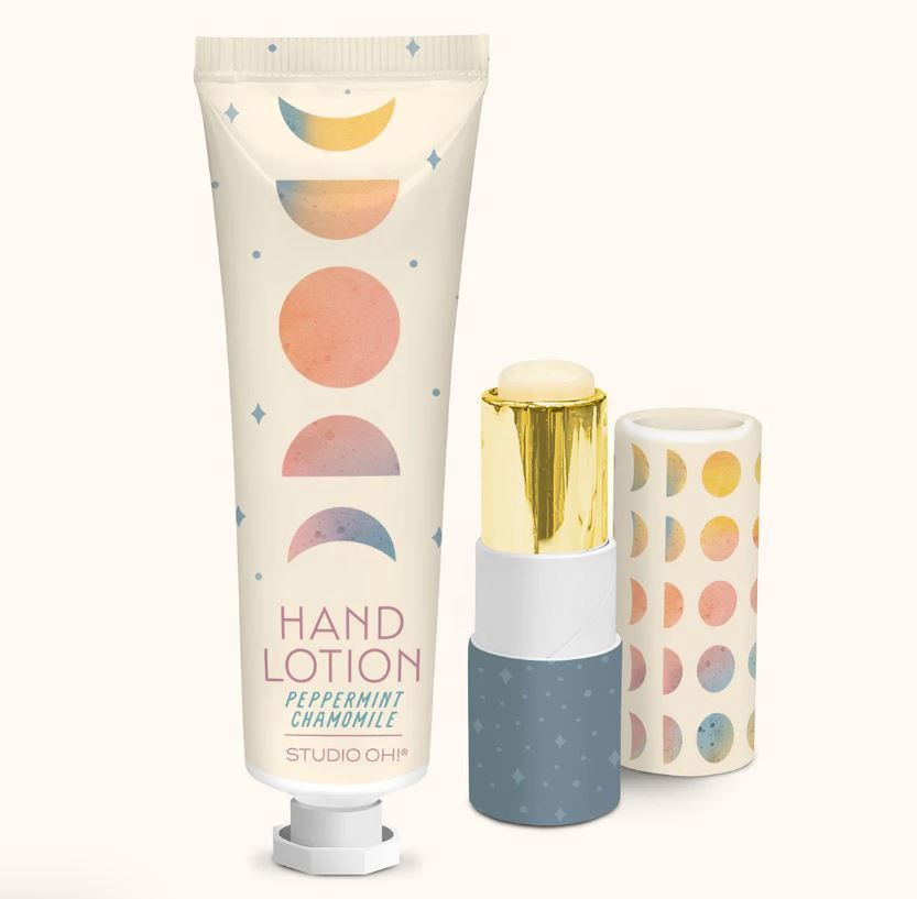 Lip Balm &amp; Hand Lotion Set - Moon Phases