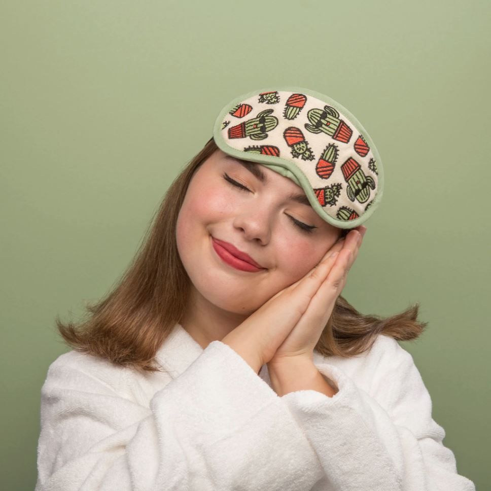 Good Sleep Mask-Happy Cactus