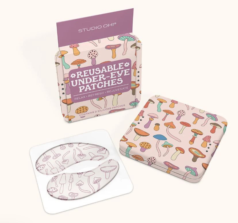 Reusable Under-Eye Patches - Mushroom Melody