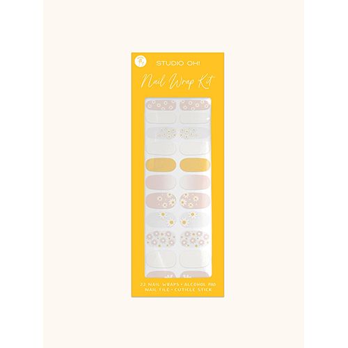 Mani Nail Wrap Kit - Ditzy Daisies