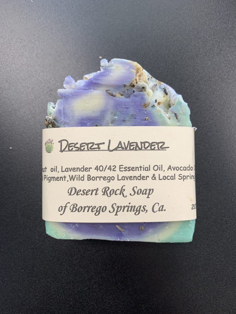 Desert Rock Soap-Desert Lavender
