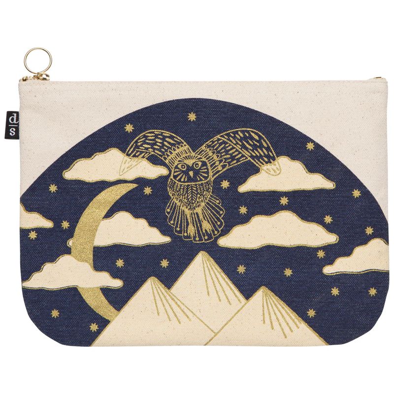 Zipper Pouch, Large - Moonlit