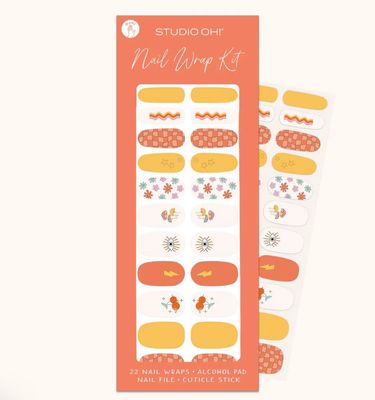 Mani Nail Wrap Kit - Groovy Girl