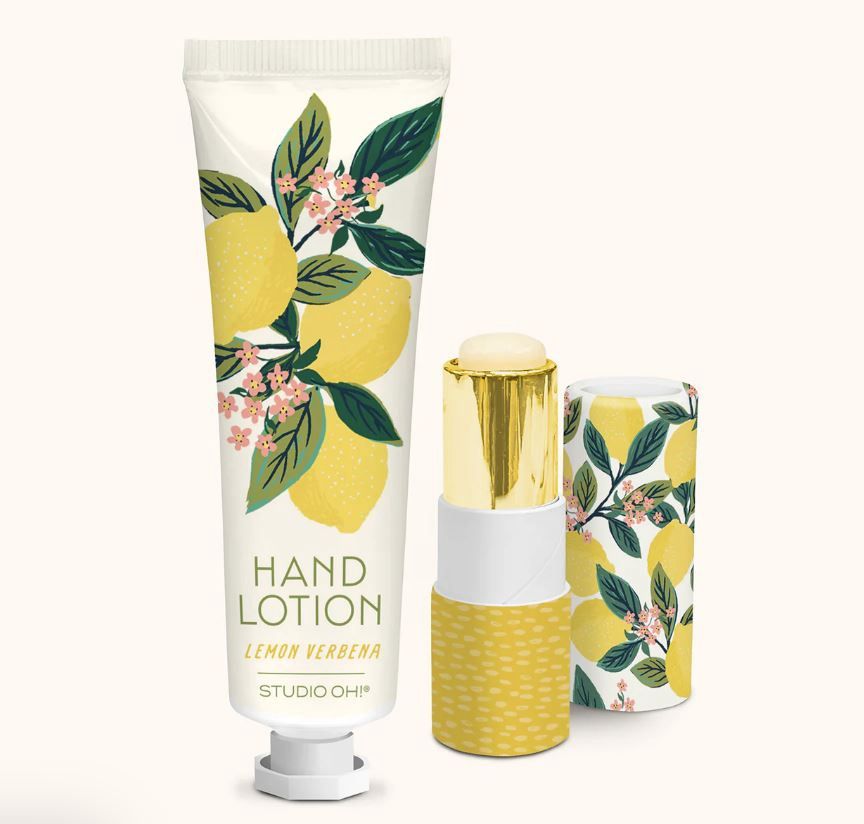 Lip Balm &amp; Hand Lotion Set - Lemon Tree