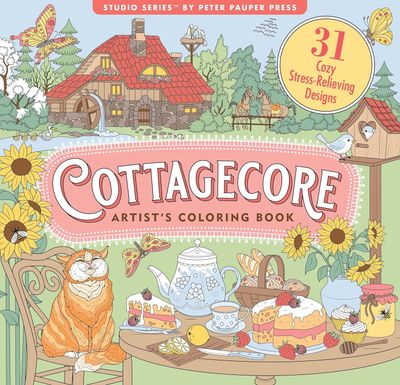 Coloring Book-Cottagecore