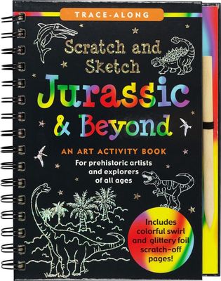 Scratch &amp; Sketch Book-Jurassic &amp; Beyond