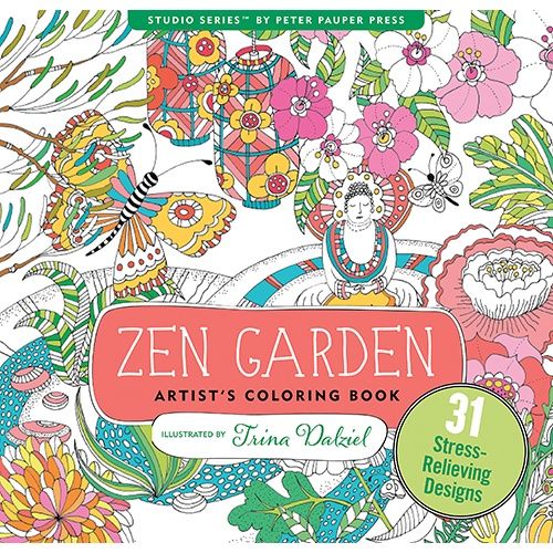 Coloring Book-Zen Garden