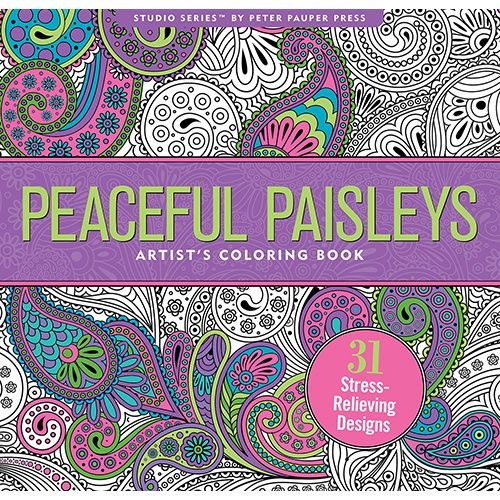 Coloring Book-Peaceful Paisleys