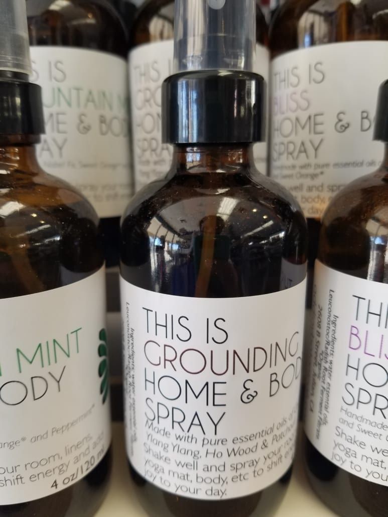 Home And Body Spray - Grounding 4 Oz