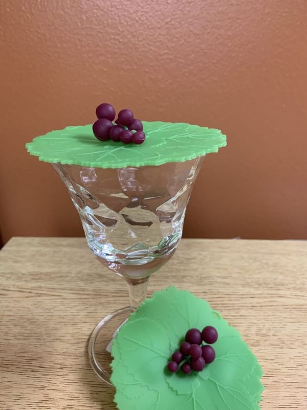 Grape Lid Drink Cover Set Of 2