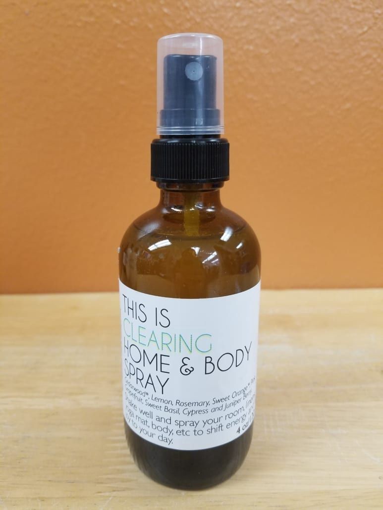 Home And Body Spray - Clearing 4 Oz