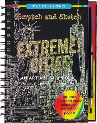 Scratch &amp; Sketch Book-Extreme! Cities