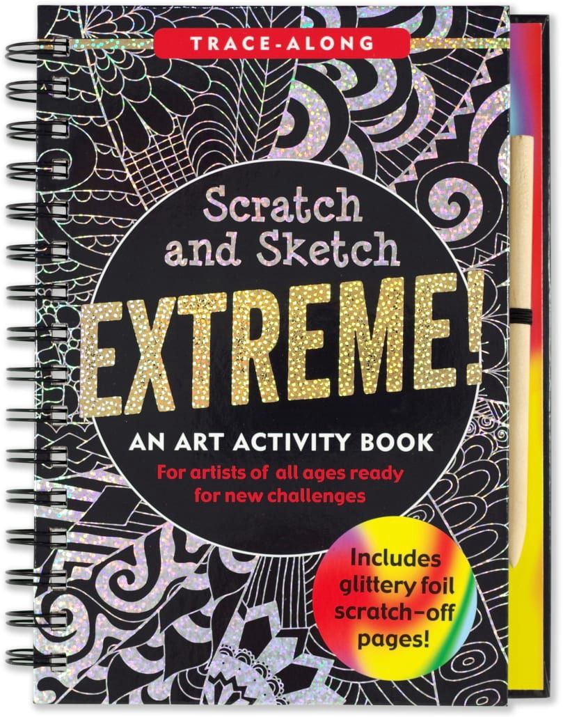 Scratch &amp; Sketch Book-Extreme!