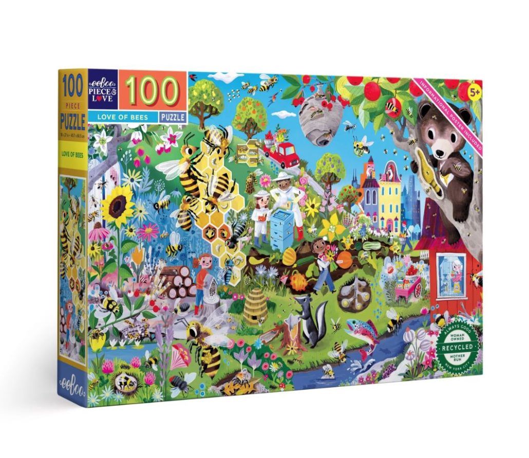100 Piece Puzzle - Love Of Bees