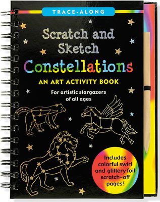 Scratch &amp; Sketch Book-Constellations