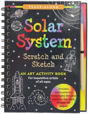 Scratch &amp; Sketch Book-Solar System