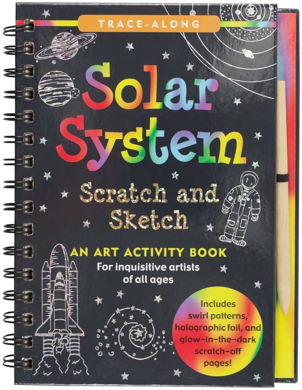 Scratch &amp; Sketch Book-Solar System