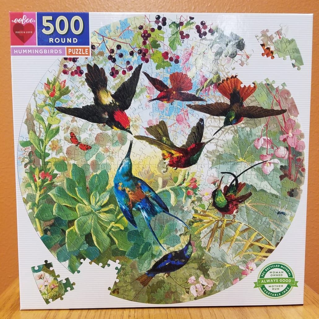 500 Piece Puzzle - Hummingbirds