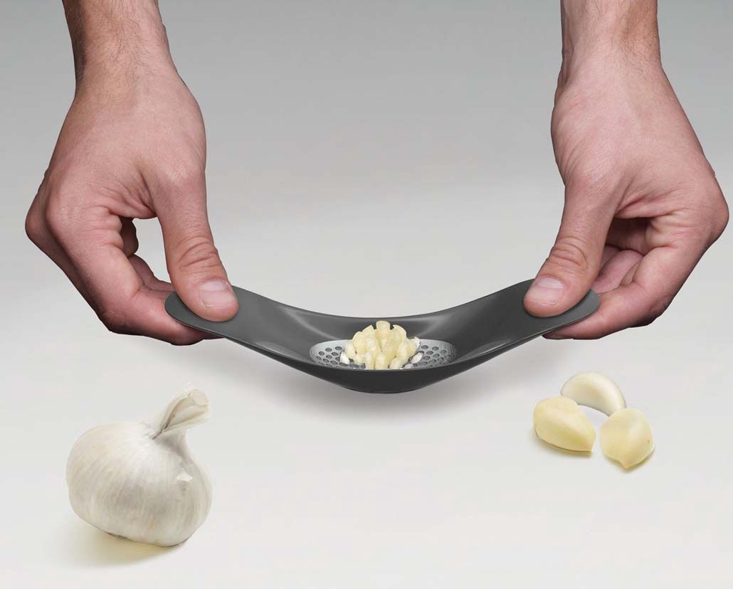 Rocker Garlic Crusher - Green
