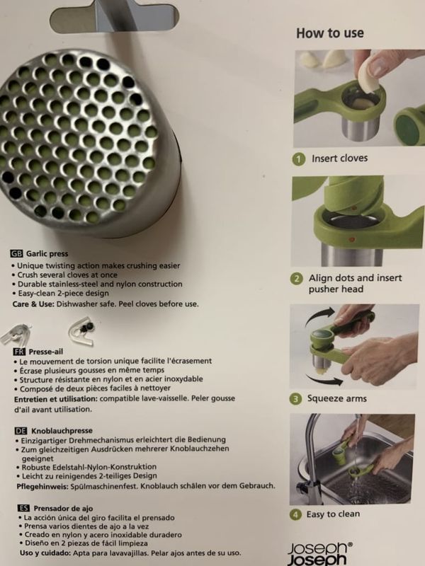 Helix Garlic Press