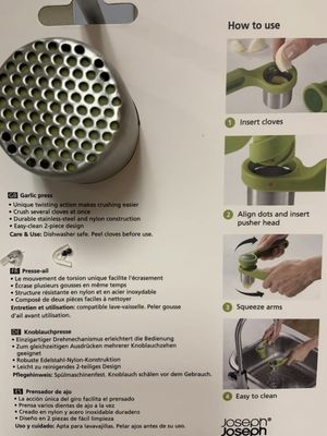 Helix Garlic Press