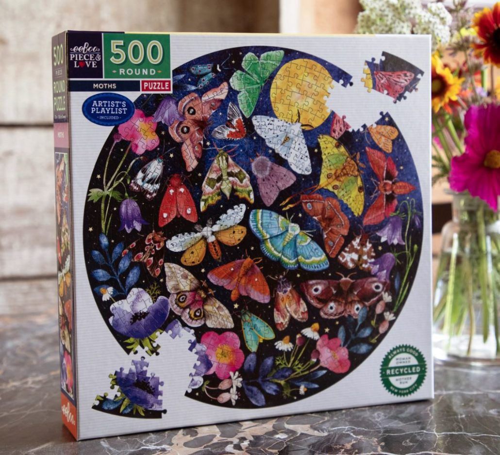 500 Piece Puzzle - Moths