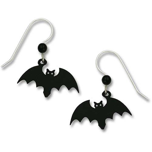 Halloween Bat Earrings