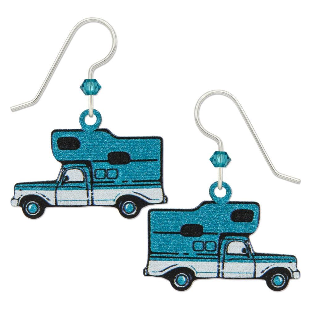 Truck W/camper Earrings (disc.)