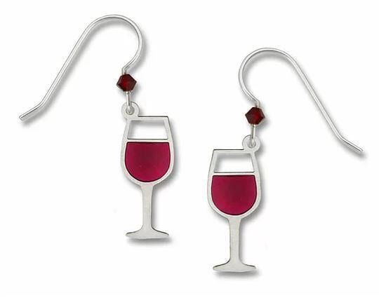 Red Wine Earrings