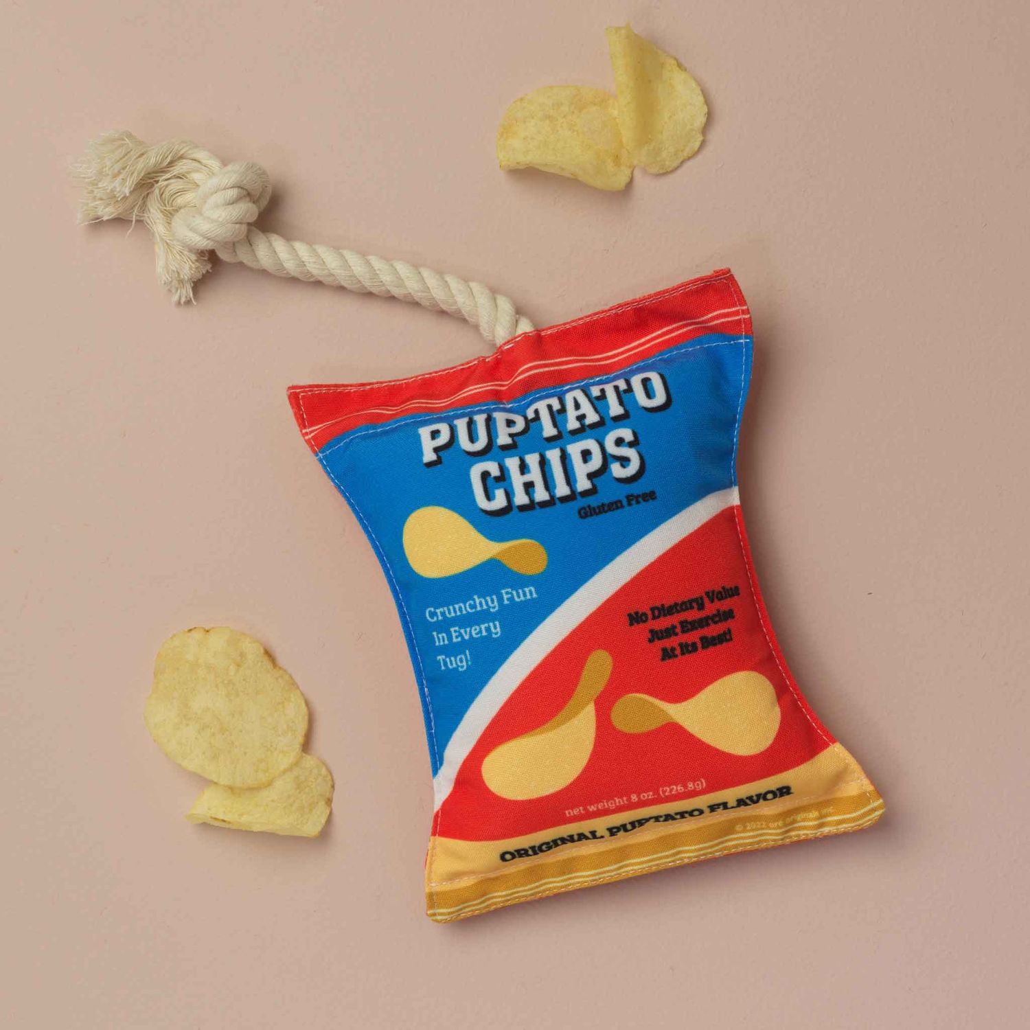 Rope Toy-Puptato Chips