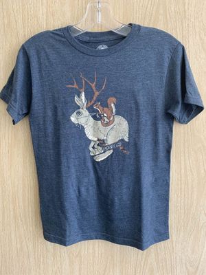 Jackalope Ride - Youth 50/50 Blend T-Shirt