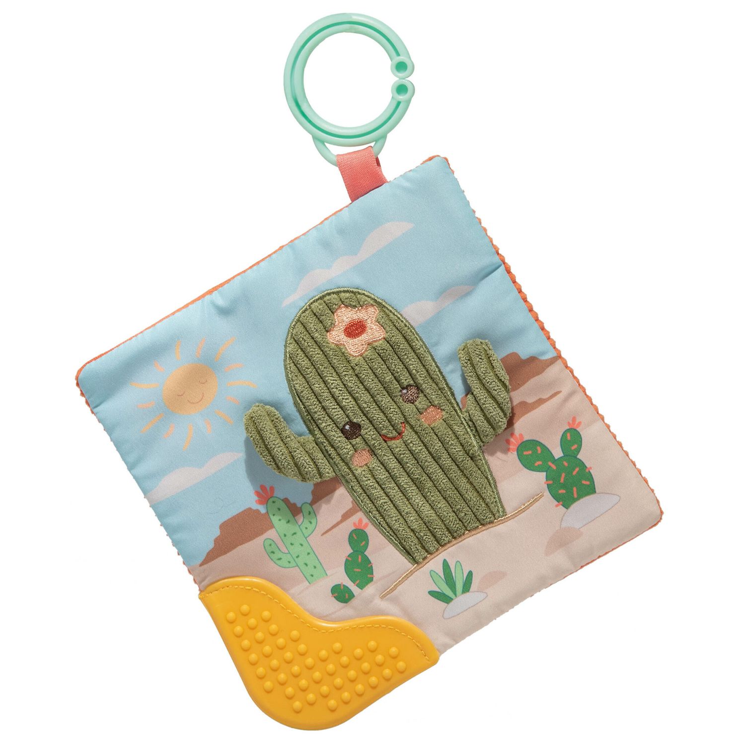 Sweet Soothie Crinkle Teether-Cactus
