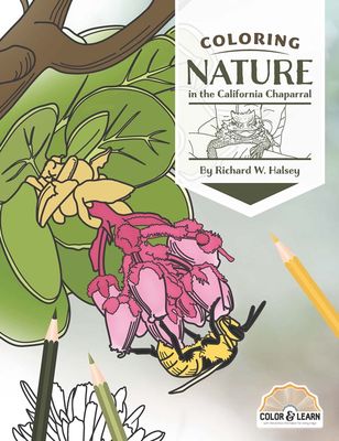 Coloring Book Nature Of The California Chaparral