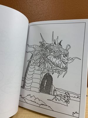 Coloring Book, Metal Sculptures