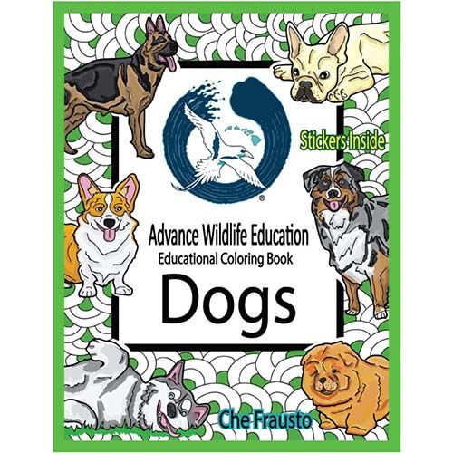 Educational Coloring Book - Dogs