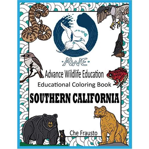 Educational Coloring Book - Southern California Wildlife