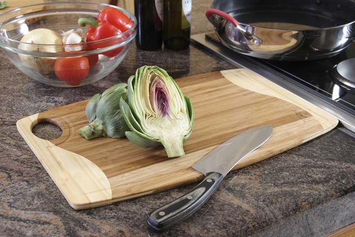 Wahoo Carving Board With Groove