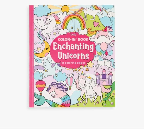 Color-in&#39; Books - Enchanting Unicorns
