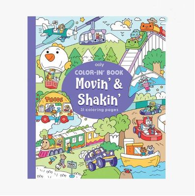 Color-in&#39; Books - Movin&#39; &amp; Shakin&#39; (d)