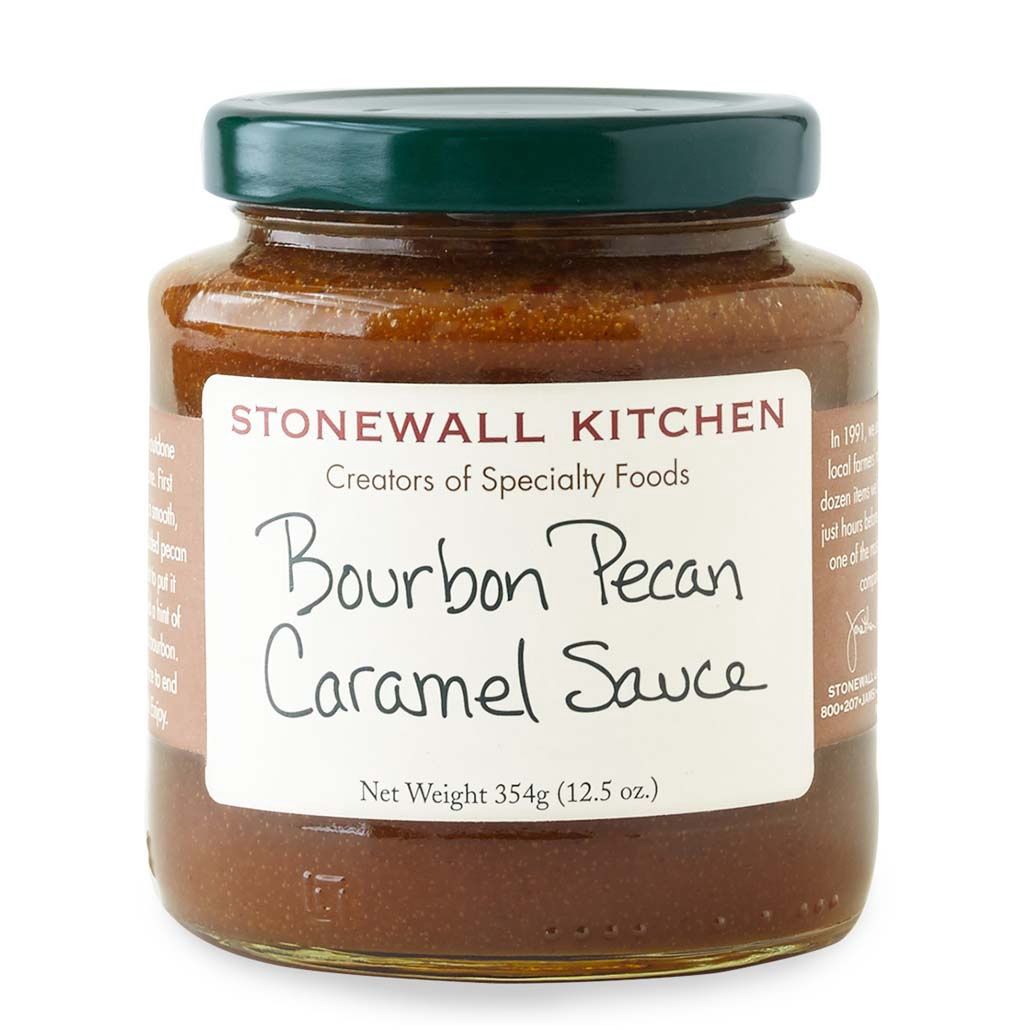 Bourbon Pecan Caramel Sauce 12.5 Oz