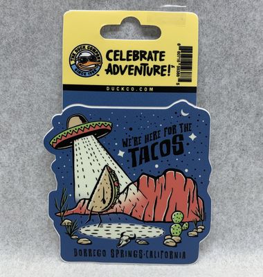 Sticker - Here for the Tacos