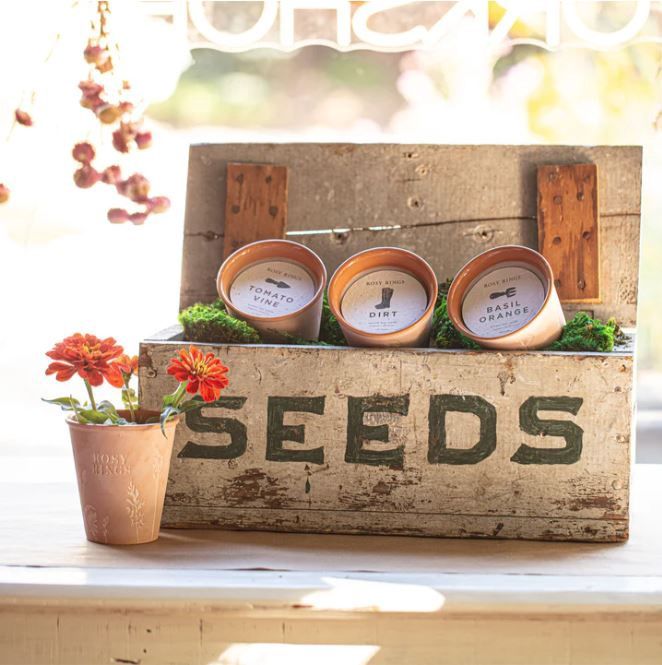 Garden Pot Candle