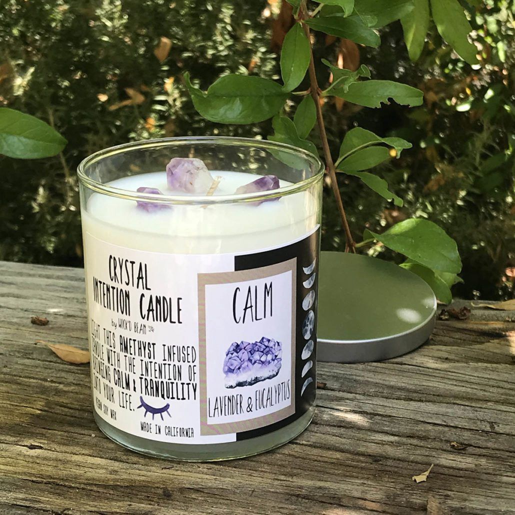 Intention Candle-Calm-Lavender &amp; Eucalyptus