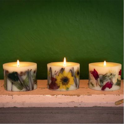 Petite Oval Botanical Candle
