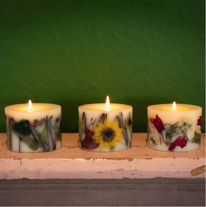 Petite Oval Botanical Candle