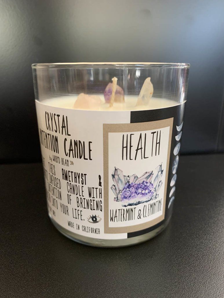 Intention Candle-Health-Watermint &amp; Clementine