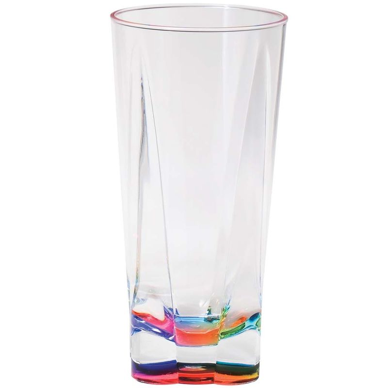 Rainbow Crystal Tumbler, 22 Oz