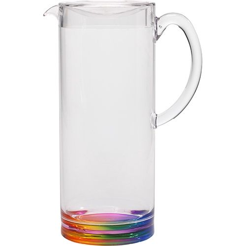 Rainbow Teardrop Pitcher