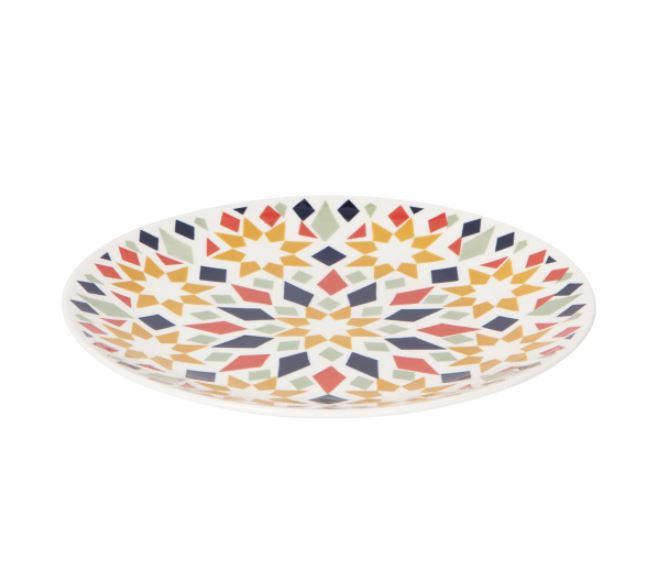 Kaleidoscope Stamped Plate